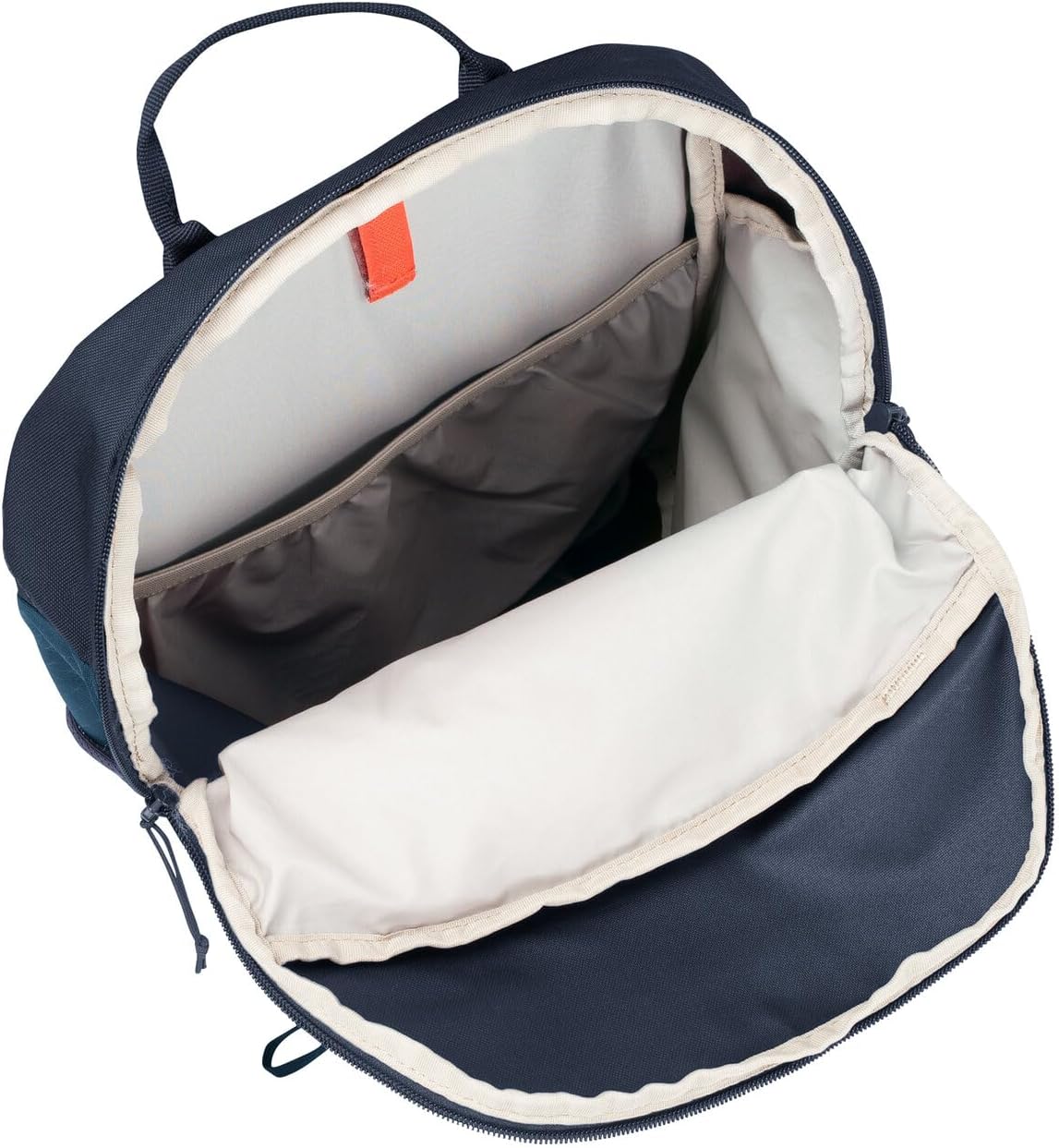 Detalle de VAUDE Agile 14 Unisex-Rucksack (1er Pack) – mit Komfort-Rücken und Reißverschluss-Fächern