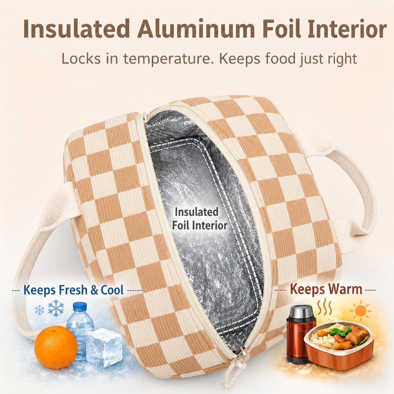 Detalle de LOVELYWIND Insulated Lunch Bag 9L