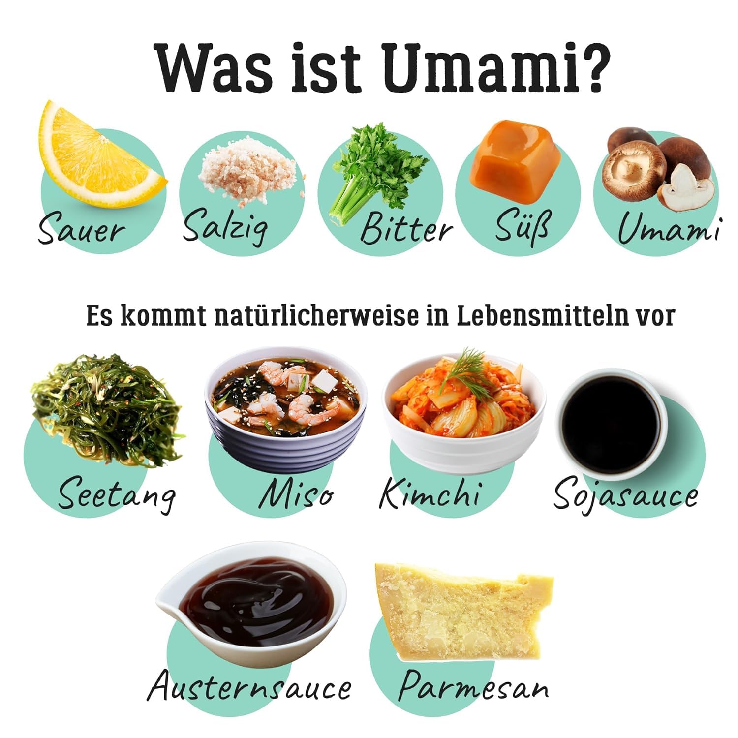 Detalle de Umami Gewürzmischung 250 g – Allrounder Würzmischung für herzhaften Geschmack