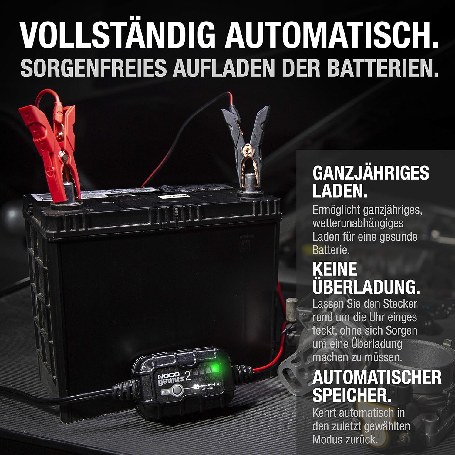 Thumbnail 6 de NOCO GENIUS2 2A Batterieladegerät