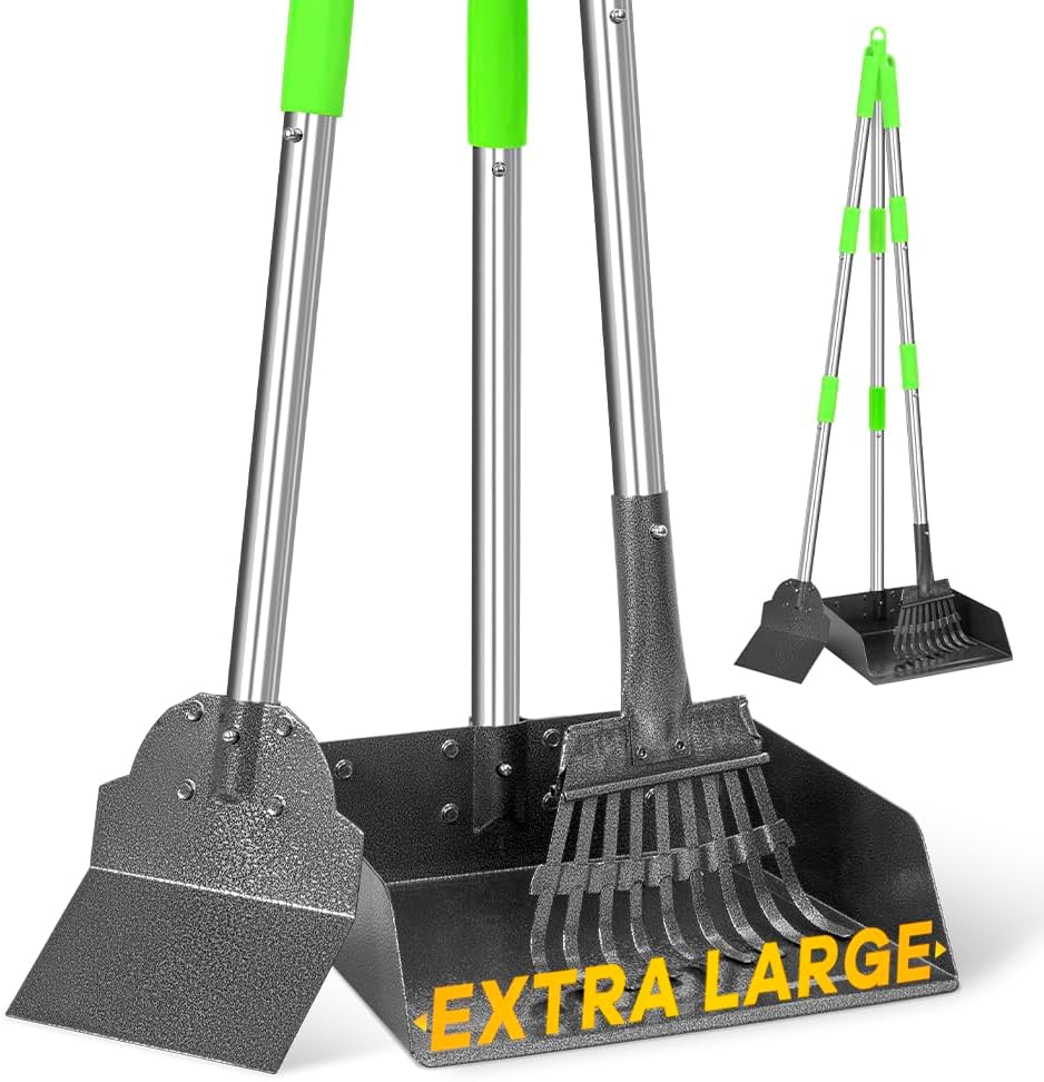Detalle de TOOGE Dog Pooper Scooper with XL Tray