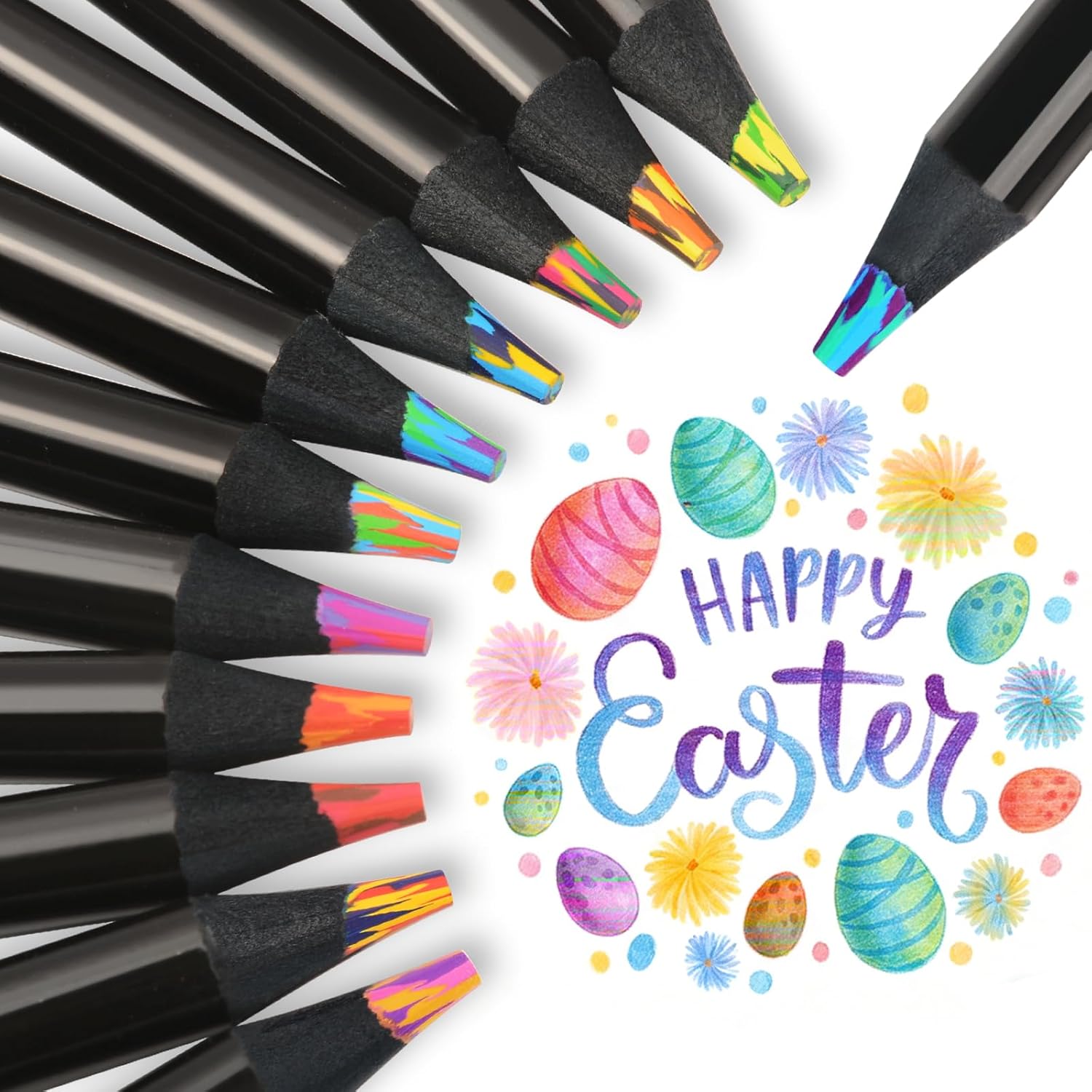 Thumbnail 6 de nsxsu Ostergeschenke 8 Farben Regenbogenstifte ✏️