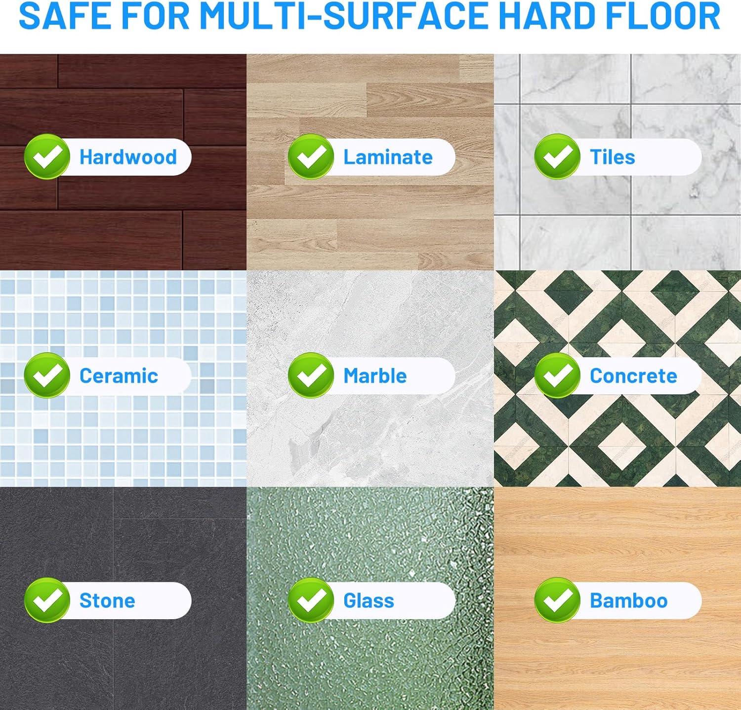 Thumbnail 6 de IOPRETTY Spray Mop for Floor Cleaning — Wet/Dry Mop with Reusable & Disposable Pads