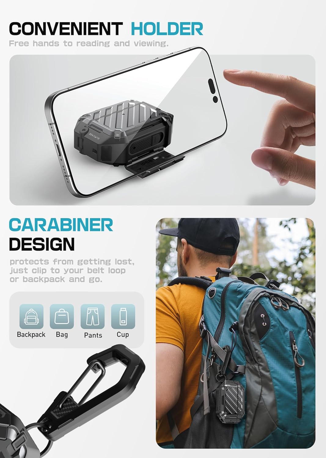 Thumbnail 6 de SUPCASE AirPods Pro 3 Case 10 ft