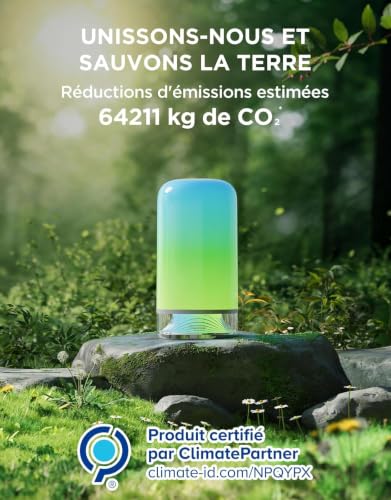 Thumbnail 1 de Govee Lampe de Chevet LED RGBICWW tactile — 500 lm, couleur ajustable 2700–6500 K, contrôle vocal et mode musique