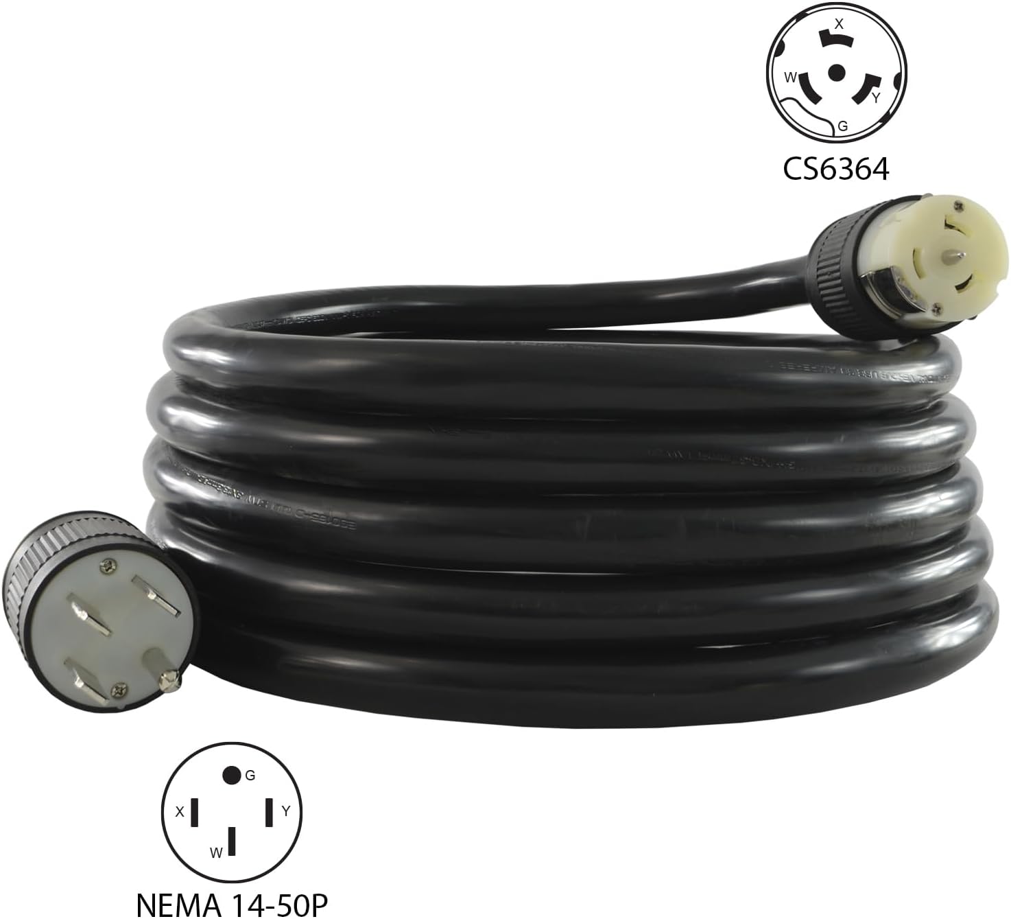 Detalle 2 de Conntek TES1450-15 Power Cord, 15-Foot ⚡