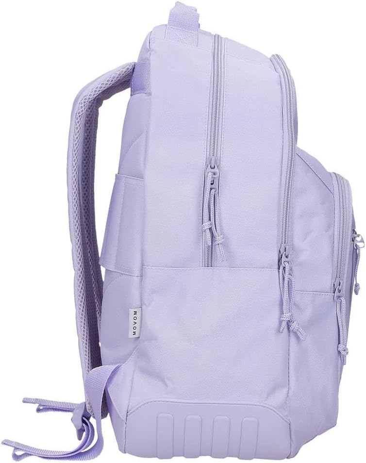 Detalle de Movom Always On The Move: zaino scuola con doppi scomparti, spallacci imbottiti e trolley strap