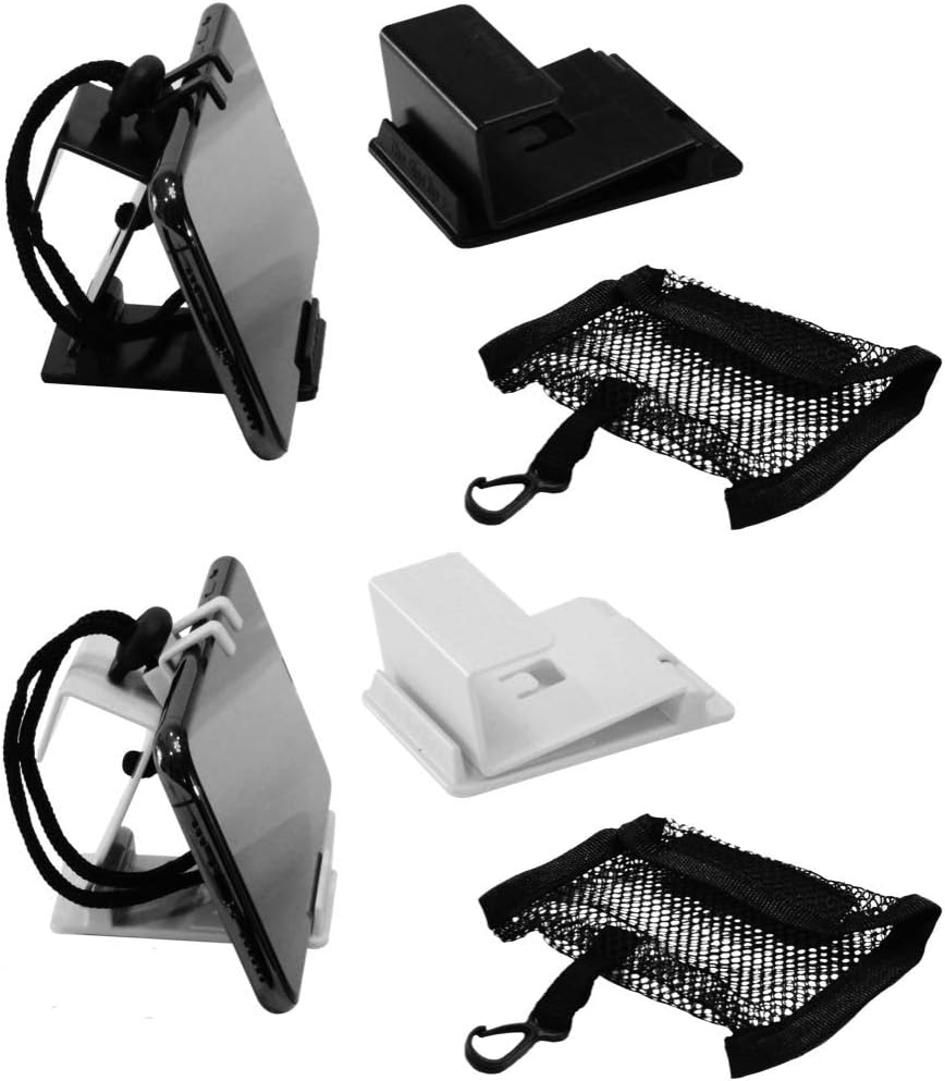 Detalle de The SkyClip SkyClip+ 携帯電話・タブレットホルダー 折りたたみ式・角度調整対応・ブラック