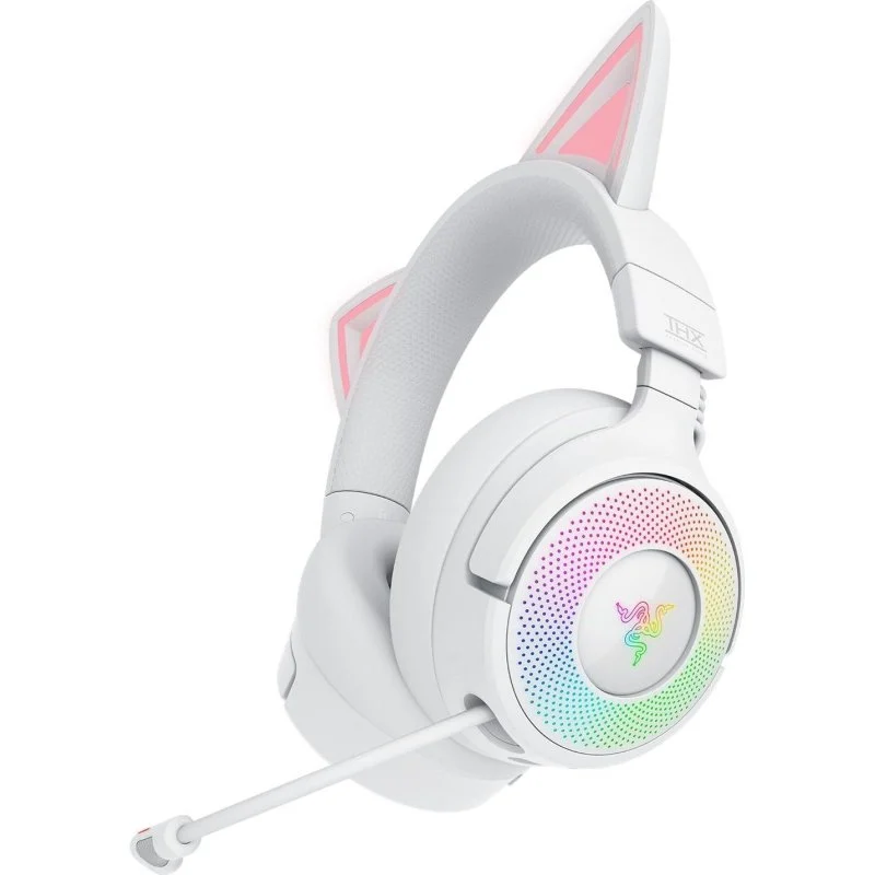 Razer Kraken Kitty V3 Pro inalámbricos: sonido envolvente y orejas de gato RGB para streaming y juego avanzado
