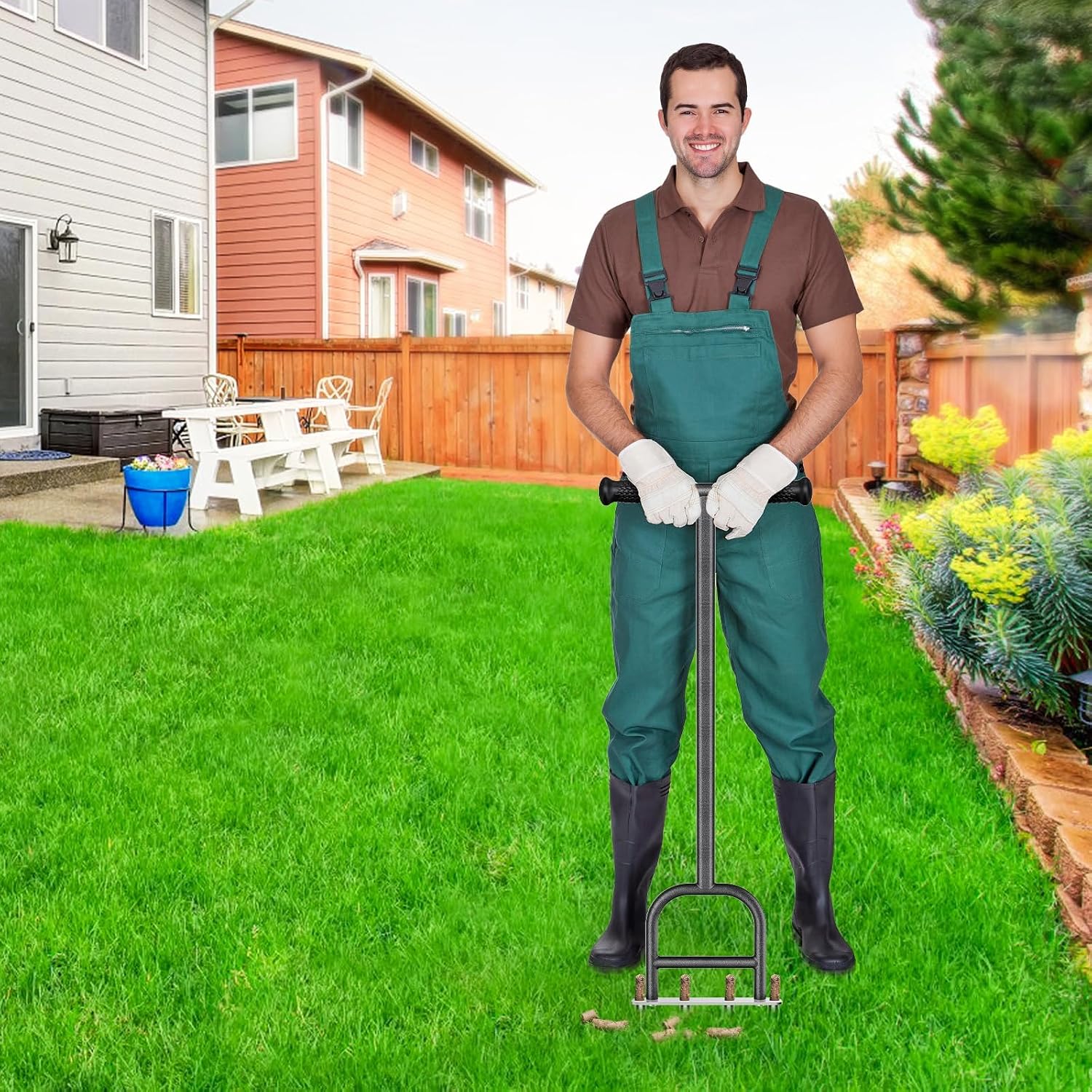 Thumbnail 6 de BeneLabel Lawn Aerator 93cm corer