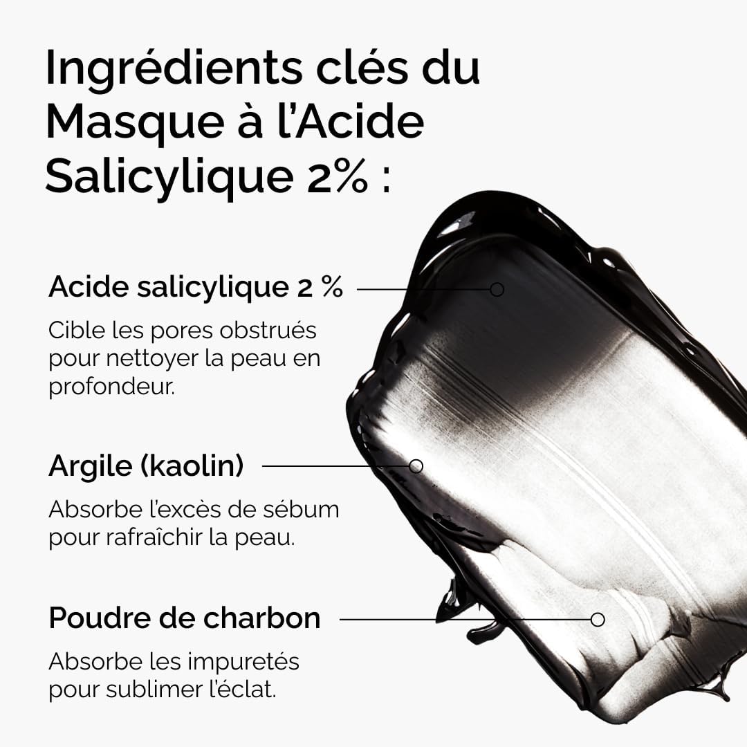 Thumbnail 1 de Masque à l’acide salicylique 2% 50 ml