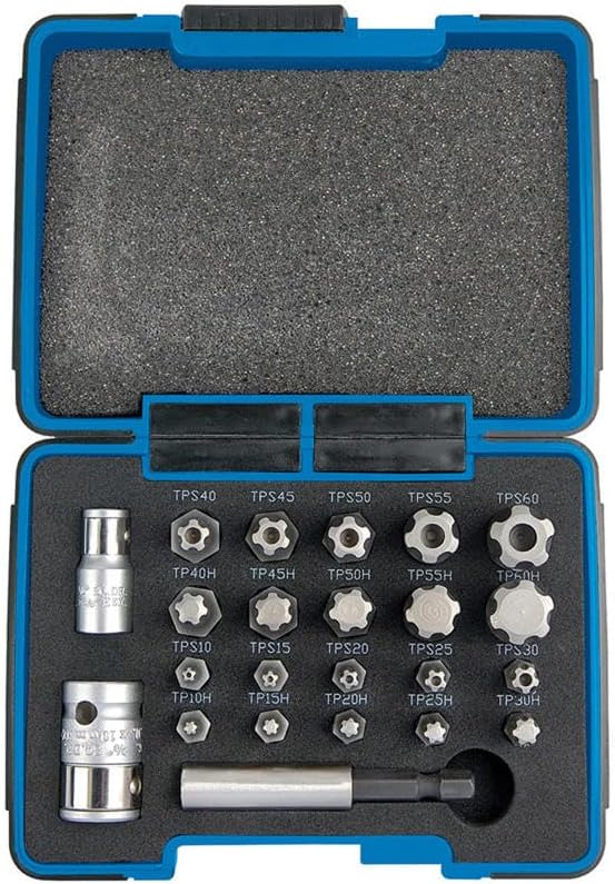 Detalle de Draper Expert 23241 – Set 23 punte TX a stella 1/4"/3/8