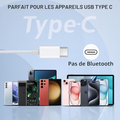 Thumbnail 7 de Écouteurs Filaires USB-C Kyxoovex pour iPhone 17/16/15 – Hi‑Fi Stéréo avec Micro et Contrôle du Volume