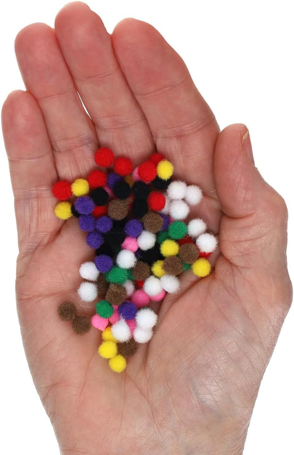 Detalle 1 de Essentials By Leisure Arts EBL Pom Pom 3mm Green 100pc コットンポンポン グリーン・3mm・100個入り
