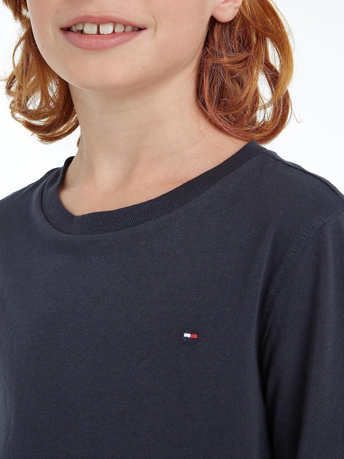 Detalle 2 de Tommy Hilfiger Bambino Maglietta Maniche Lunghe Basic