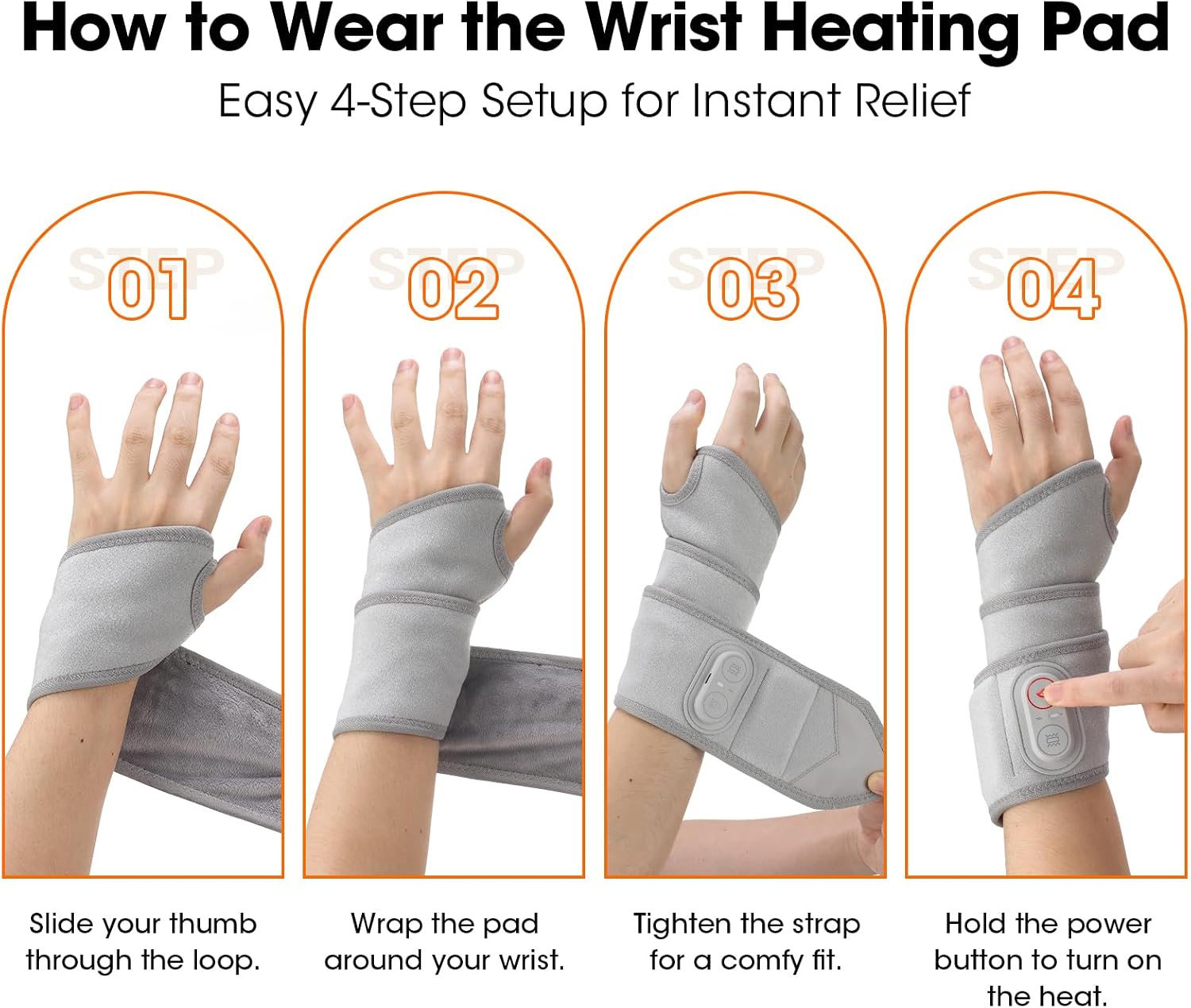 Thumbnail 6 de Cordless Wrist Heating Pad