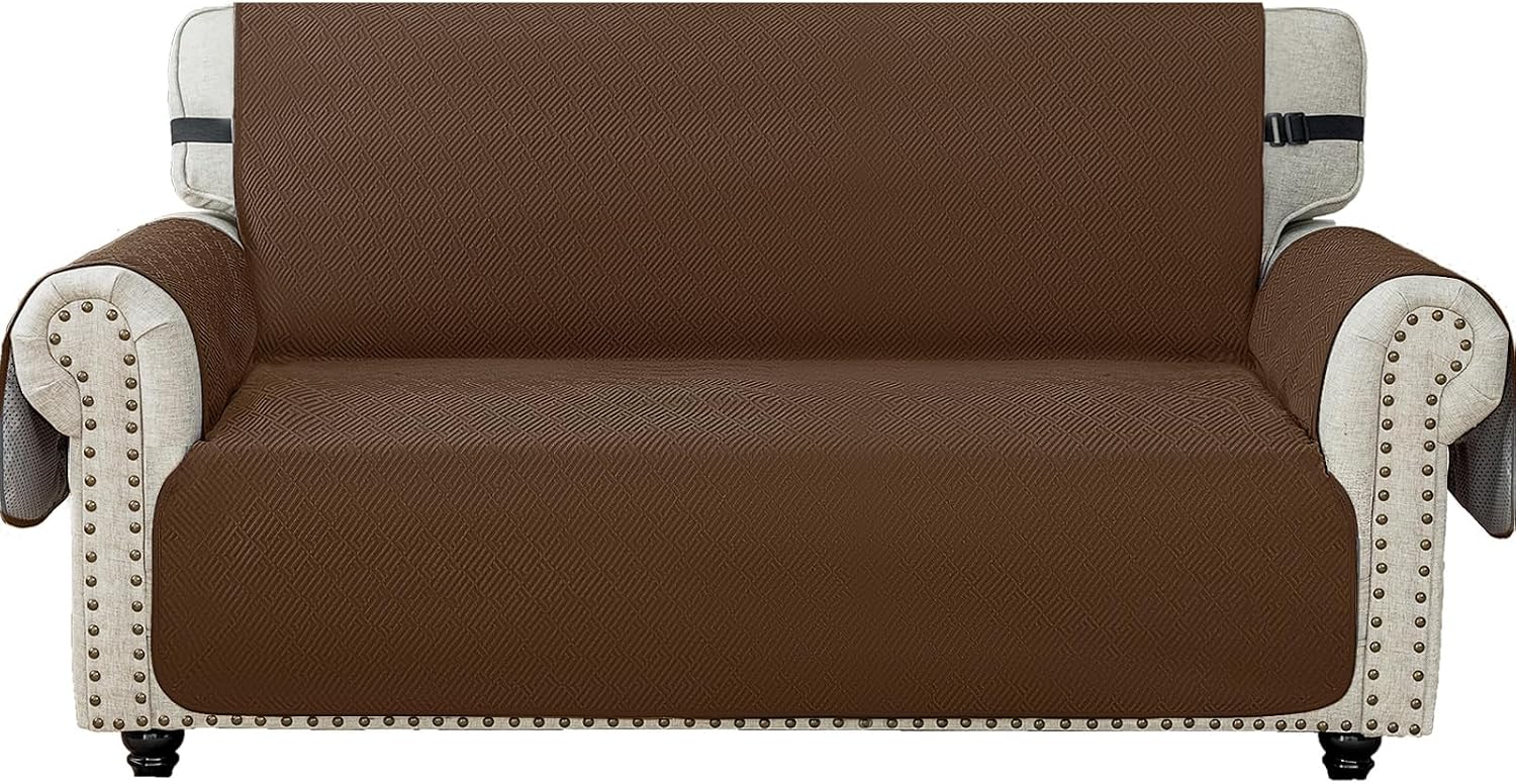 Detalle de Ystyle Copridivano 3 Posto Caffè antiscivolo
