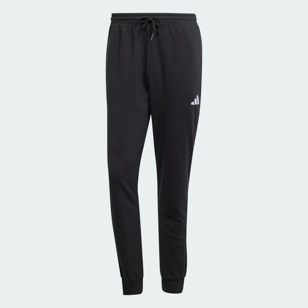 Detalle de Pantalón Essentials Feel Cozy French Terry de Adidas – negro