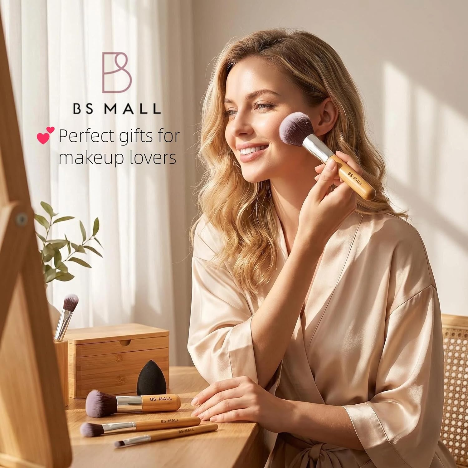 Thumbnail 3 de BS-MALL Bamboo 11 Makeup Brush Set