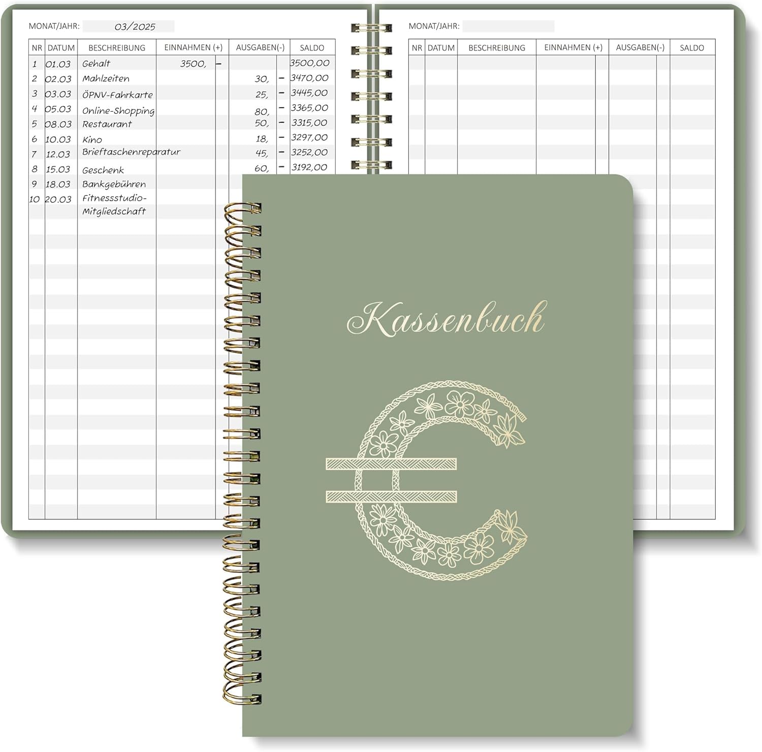 BIROYAL Kassenbuch A5 📒