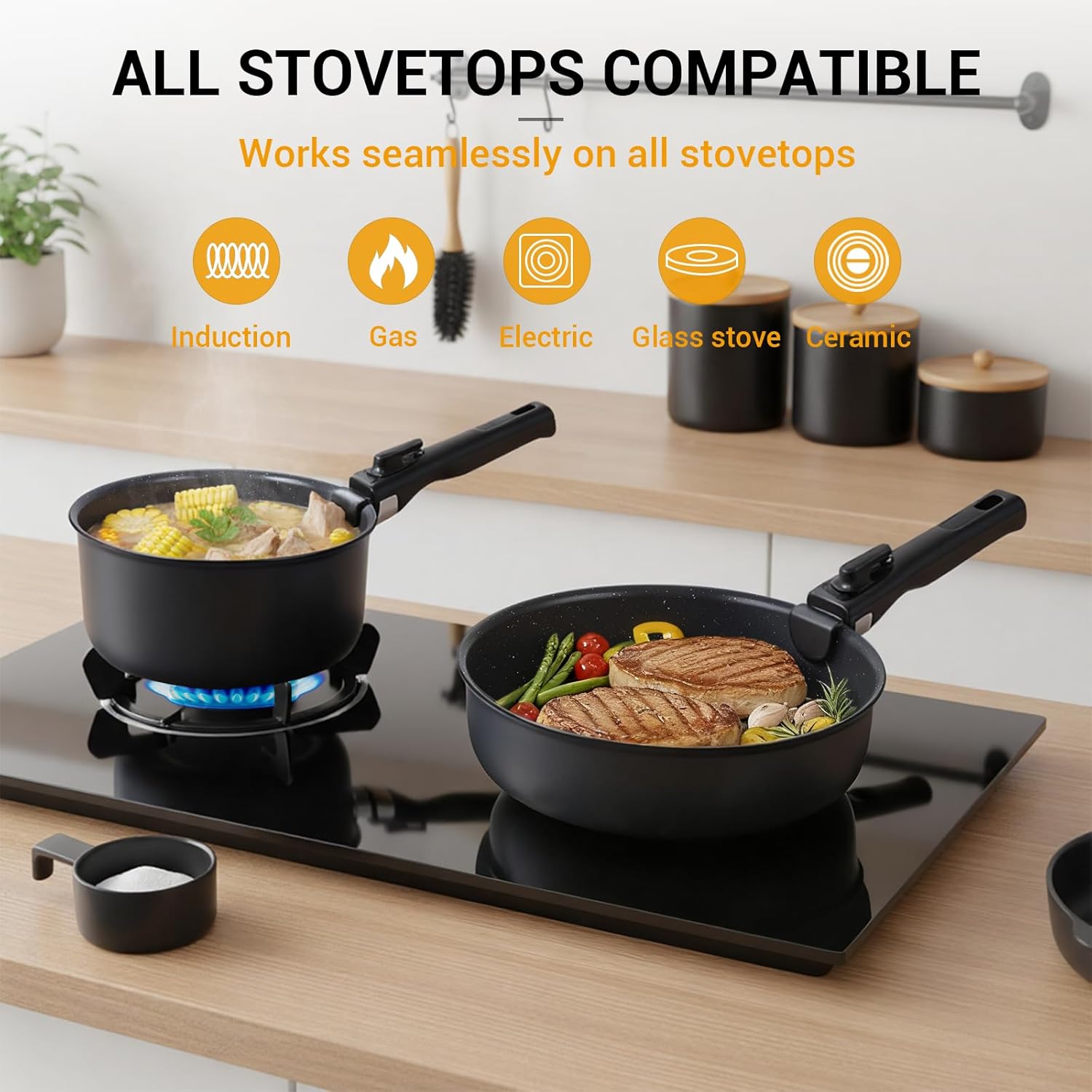 Thumbnail 6 de Ammeloo 21-Piece Ceramic Cookware Set 🥘