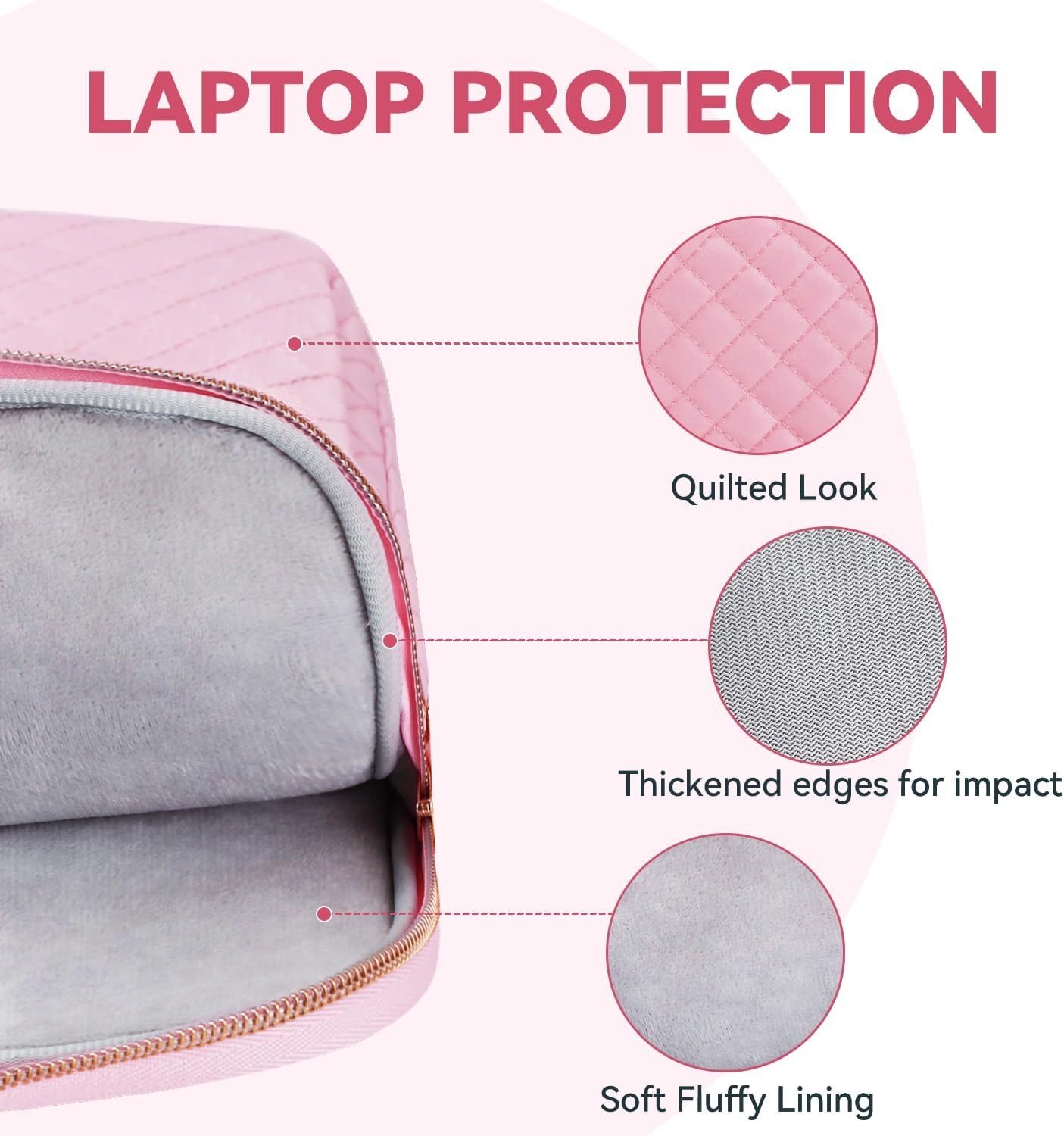 Thumbnail 6 de Lausiax 14-Inch Laptop Case Bag: Lightweight, organised protection for work, study and travel