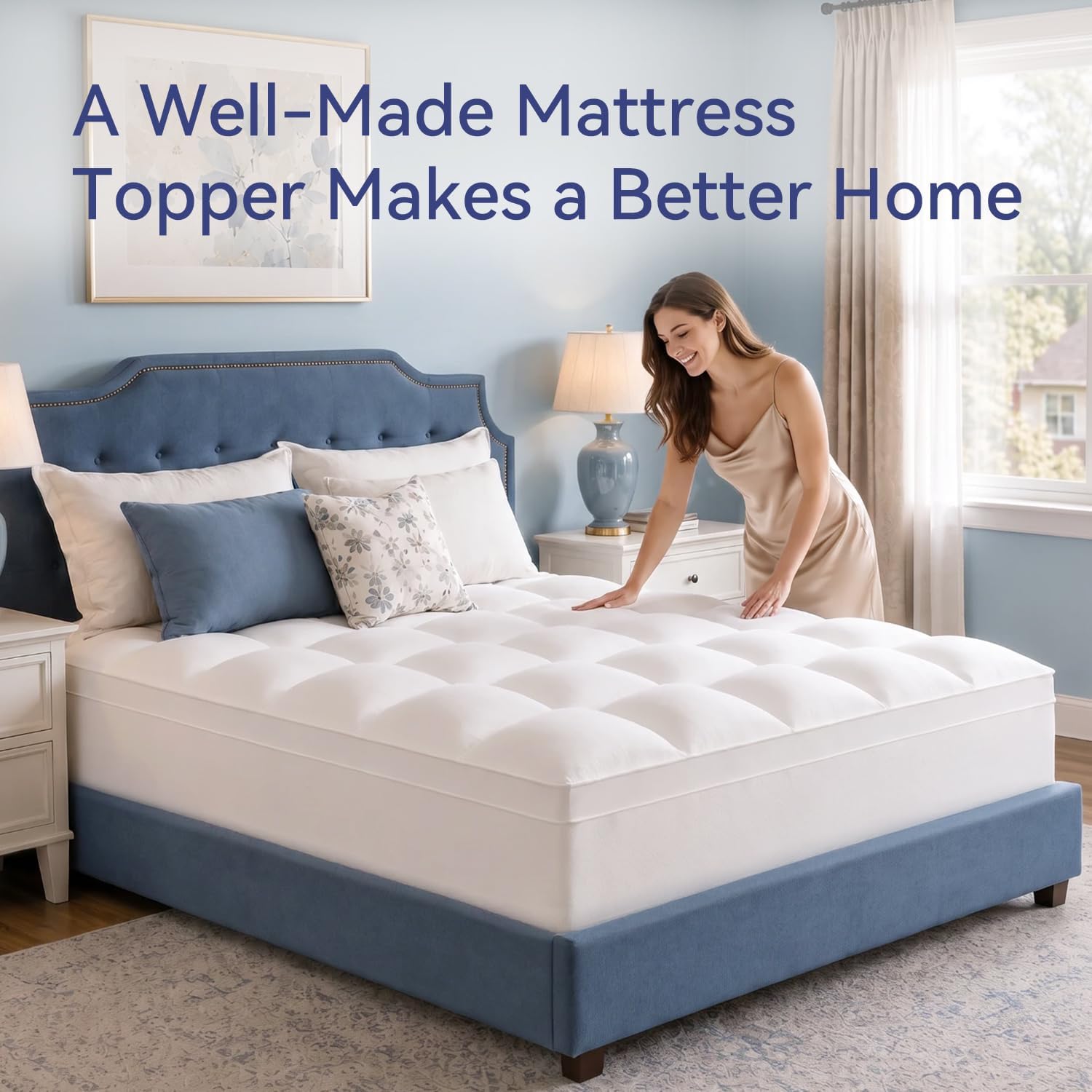 Detalle 2 de ELEMUSE Mattress Topper King