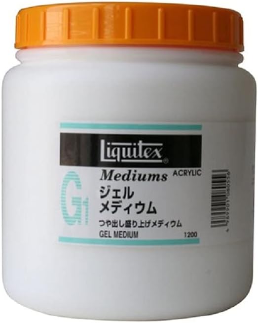 Detalle 2 de リキテックス(Liquitex)アクリル絵具用ジェルメディウム 500ml 光沢仕上げ