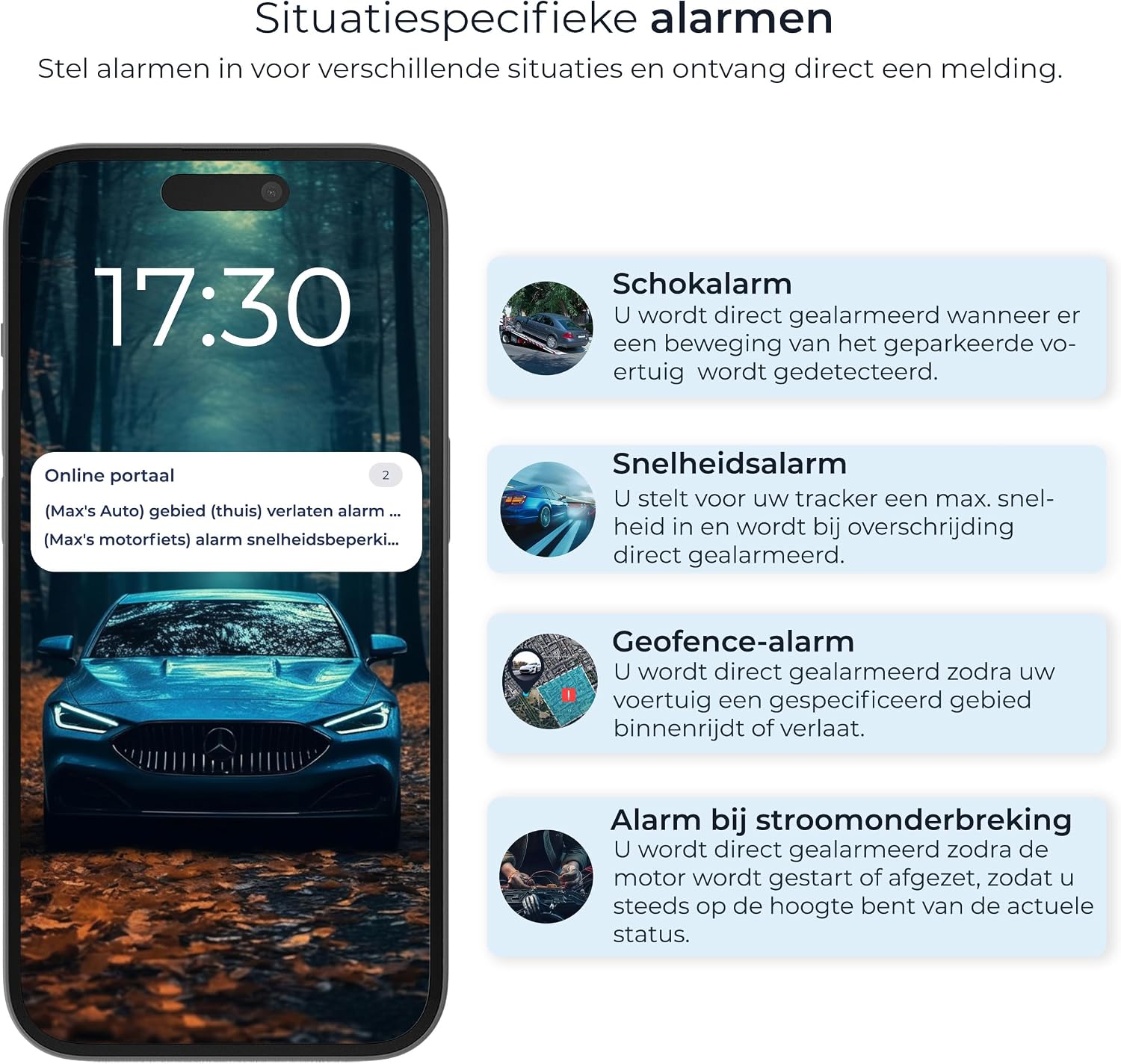 Thumbnail 5 de Salind GPS Salind 08 4G OBD-GPS-tracker met realtime tracking en geofence
