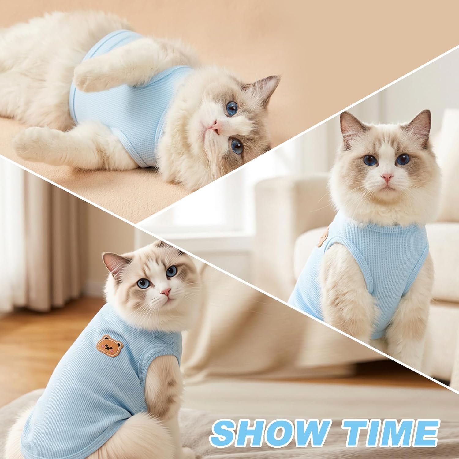 Thumbnail 3 de MAQILO Waffle-Knit Pet Shirt 2X-Large