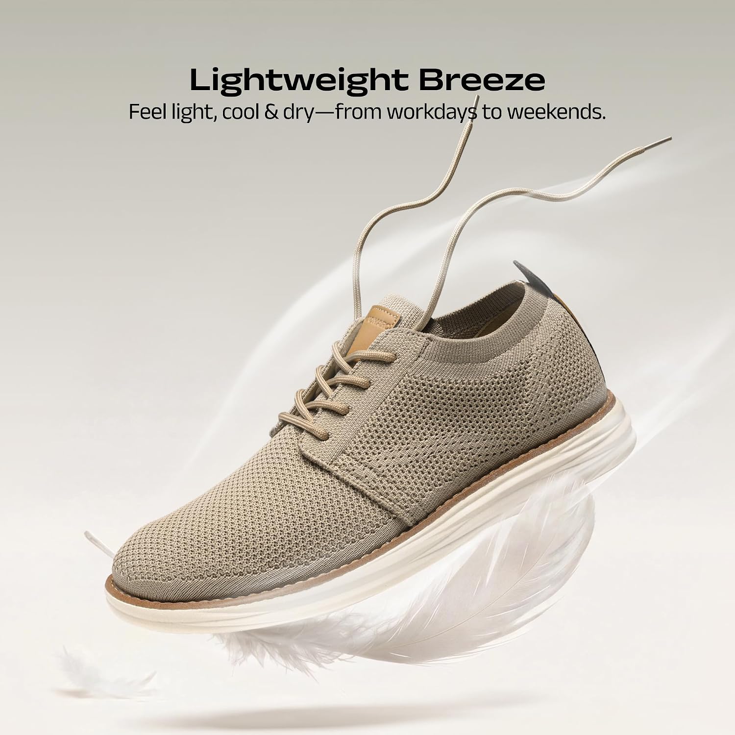 Thumbnail 6 de Bruno Marc KnitFlex Breeze Mesh Sneakers: Lightweight, Breathable Everyday Dress Shoes