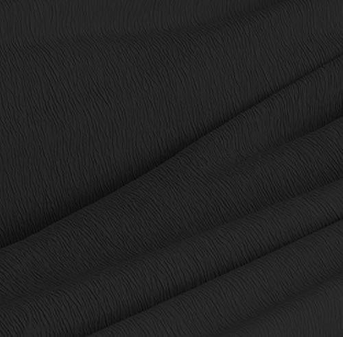 Detalle 2 de textil-home Funda elastica TEIDE 3 plazas, negro, 180-240 cm 🛋