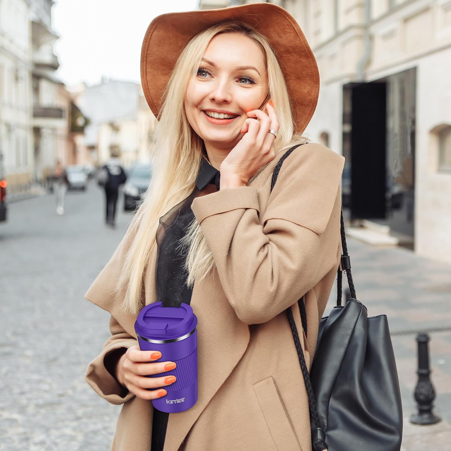 Thumbnail 5 de KETIEE Insulated Travel Mug 12 oz
