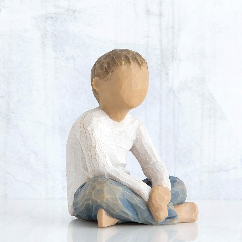 Thumbnail 3 de Enesco Willow Tree Figura de niño Home Deco 🏺