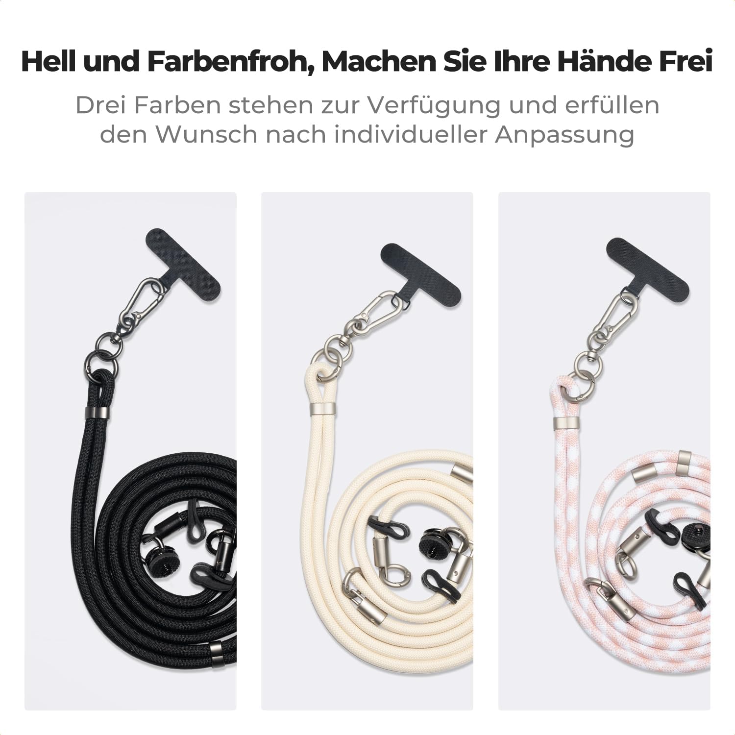 Thumbnail 2 de K&F CONCEPT Schwarzes Schlüsselband für Osmo Pocket 3 35 cm