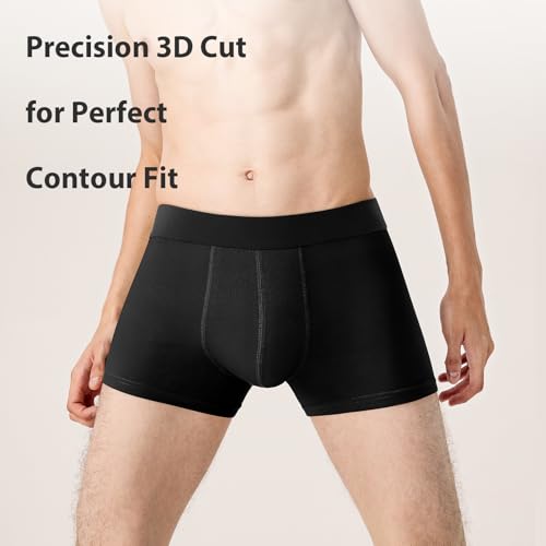 Thumbnail 1 de QINCAO Mens Boxers 6 Pack – Logo-Free, Soft Cotton, Breathable