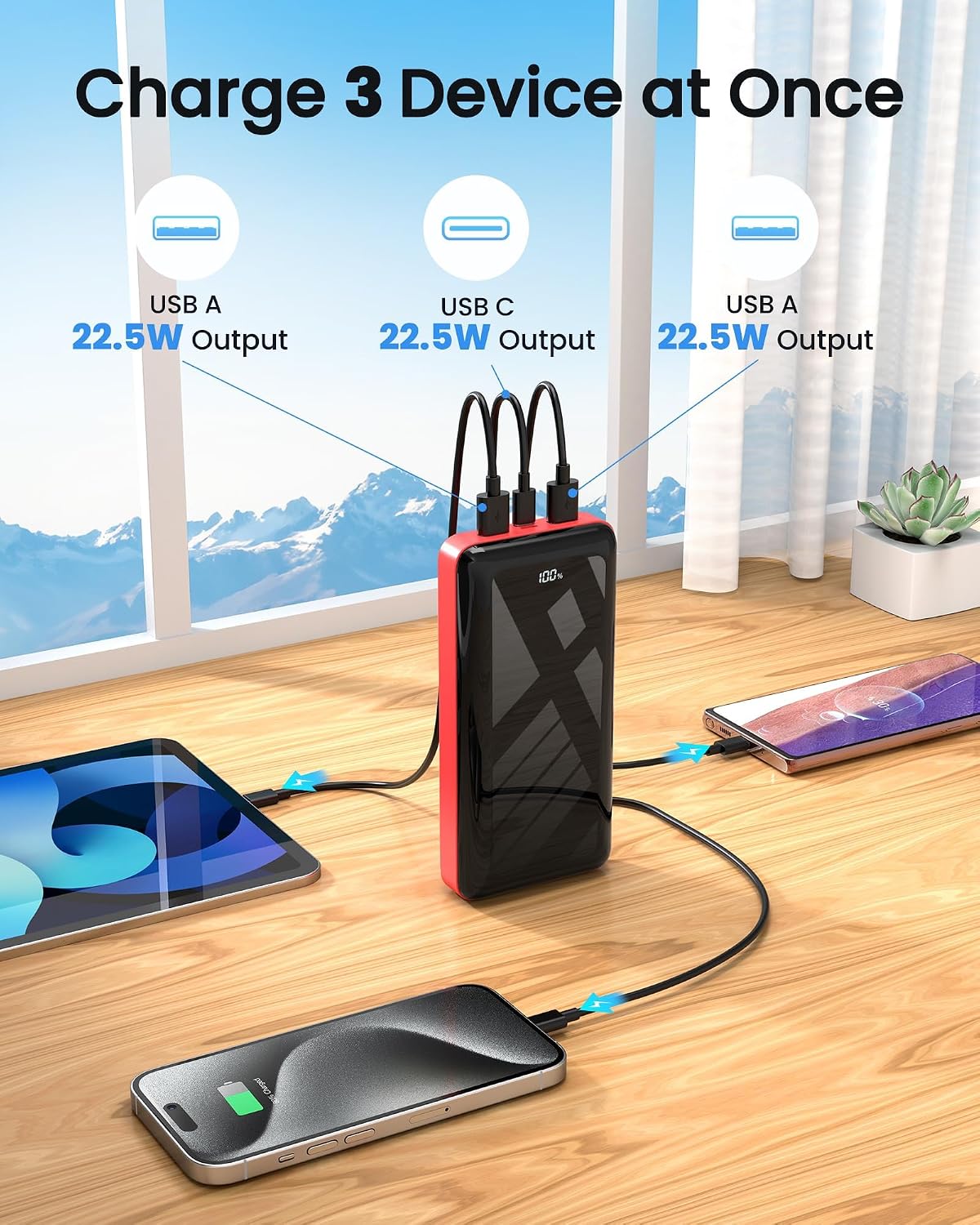 Detalle de Portable Charger 50000mAh