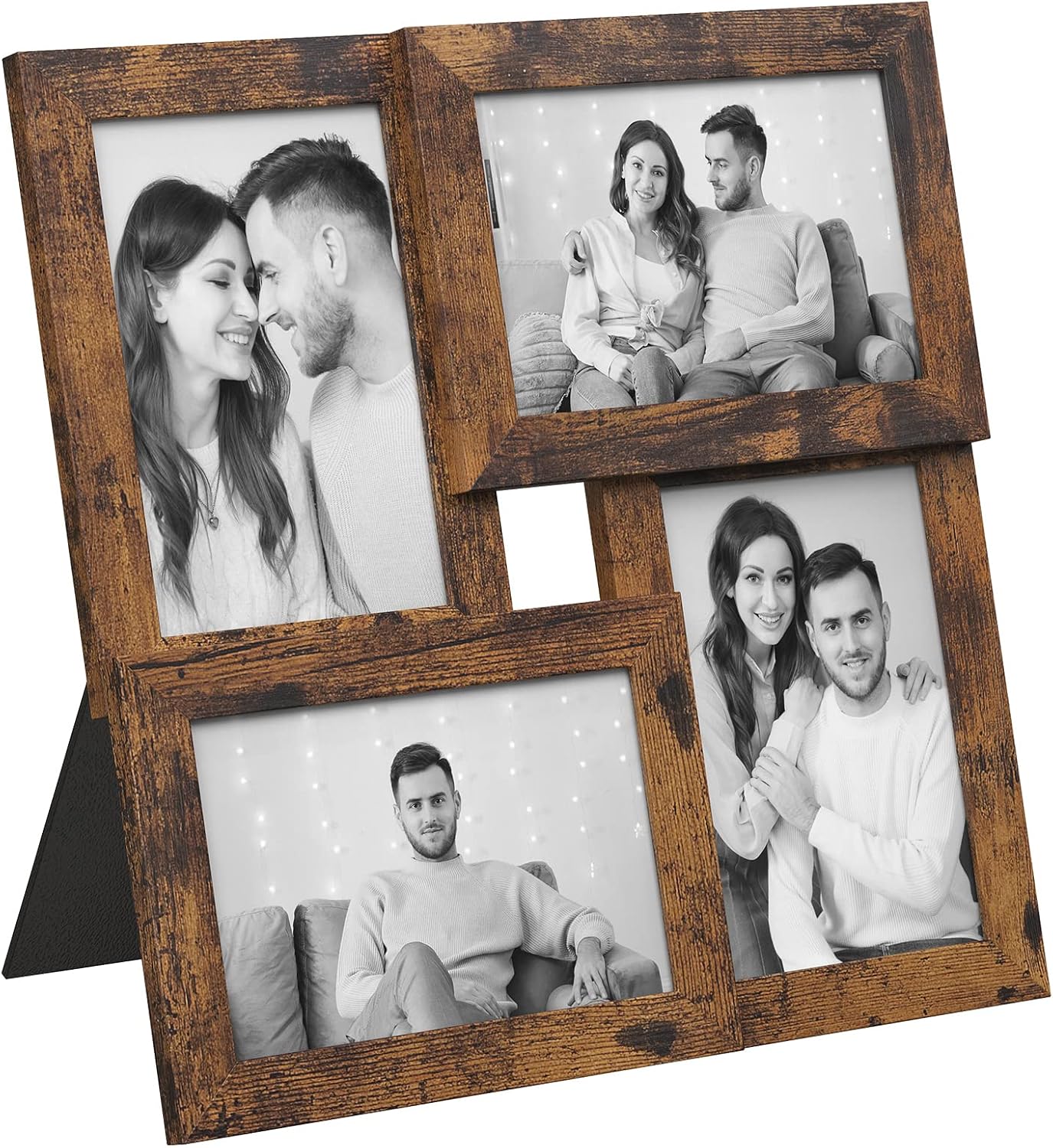 Detalle de SONGMICS Collage-Bilderrahmen 4er Set 10 x 15