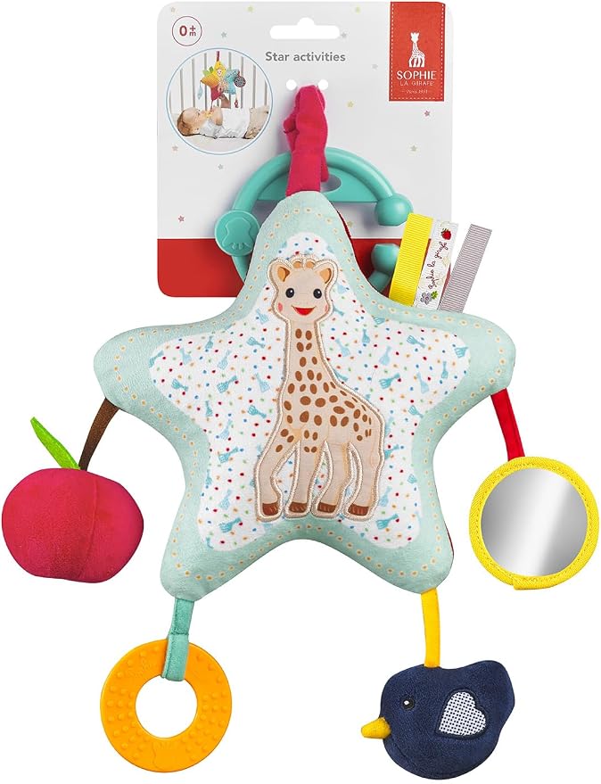 Detalle de Sophie la Girafe Star Actividades II ✨ Juguete estimulante multicolor