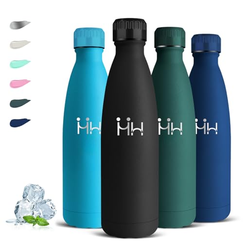 Detalle de Botella Agua Acero Inoxidable 750 ml — Mantiene 24 h frío