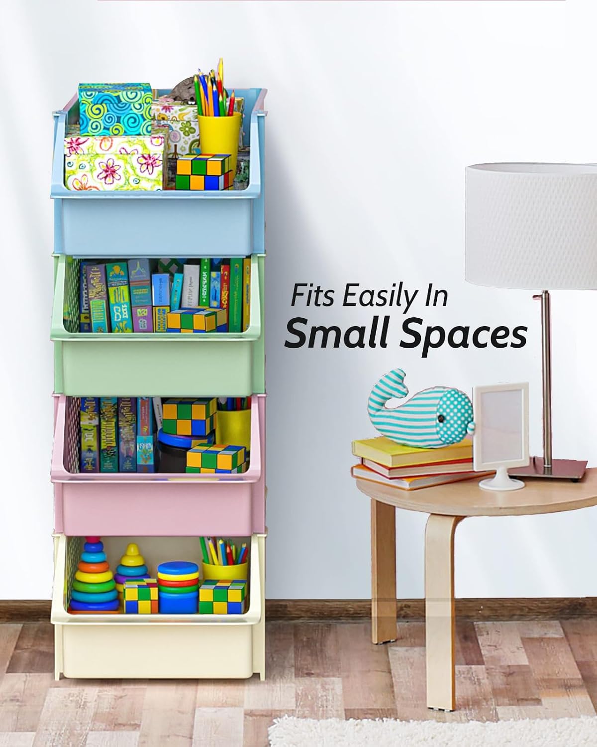 Thumbnail 4 de TidyFriend Stackable Storage Bins 4-Pack
