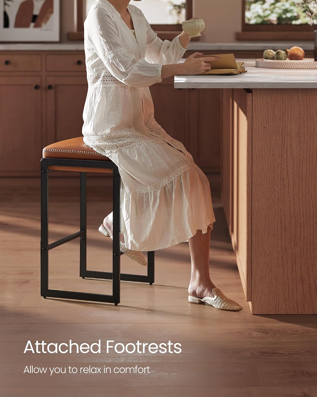 Thumbnail 6 de VASAGLE Bar Stools, 26-Inch