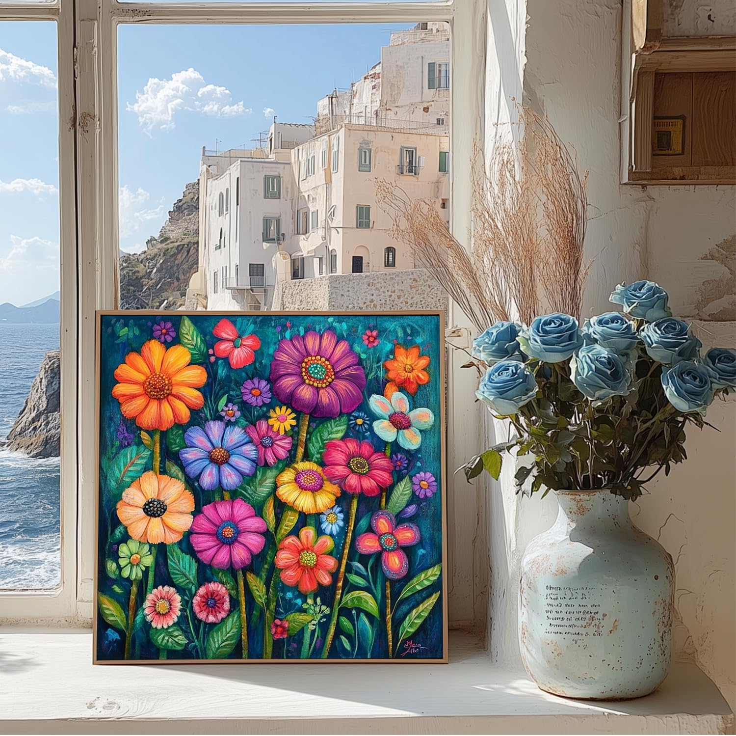 Detalle 2 de AIBOERL Paint by Numbers Kit 12 x 16 in