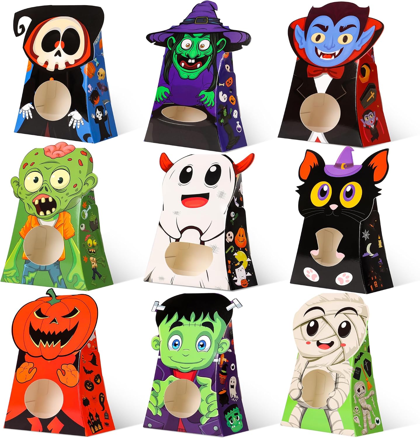 Detalle de Giiffu Halloween Treat Boxes, 54-Pack