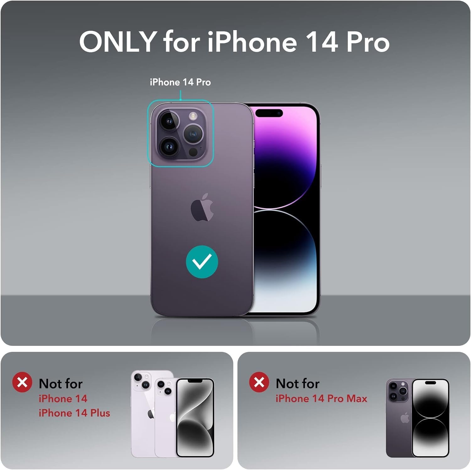 Thumbnail 1 de ESR Protector Pantalla iPhone 14 Pro