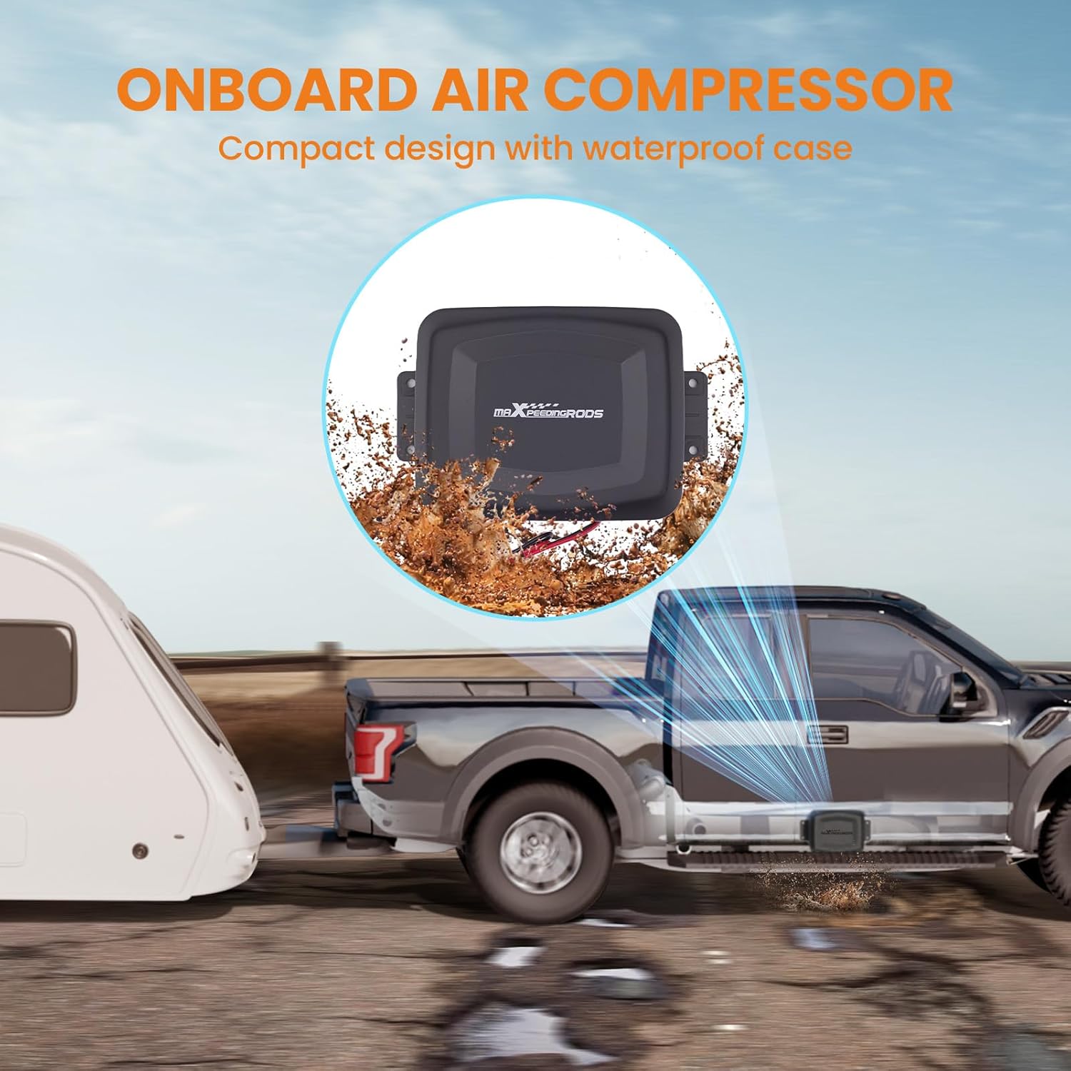 Thumbnail 6 de maXpeedingrods On Board Air Compressor System 1 kit 🚚