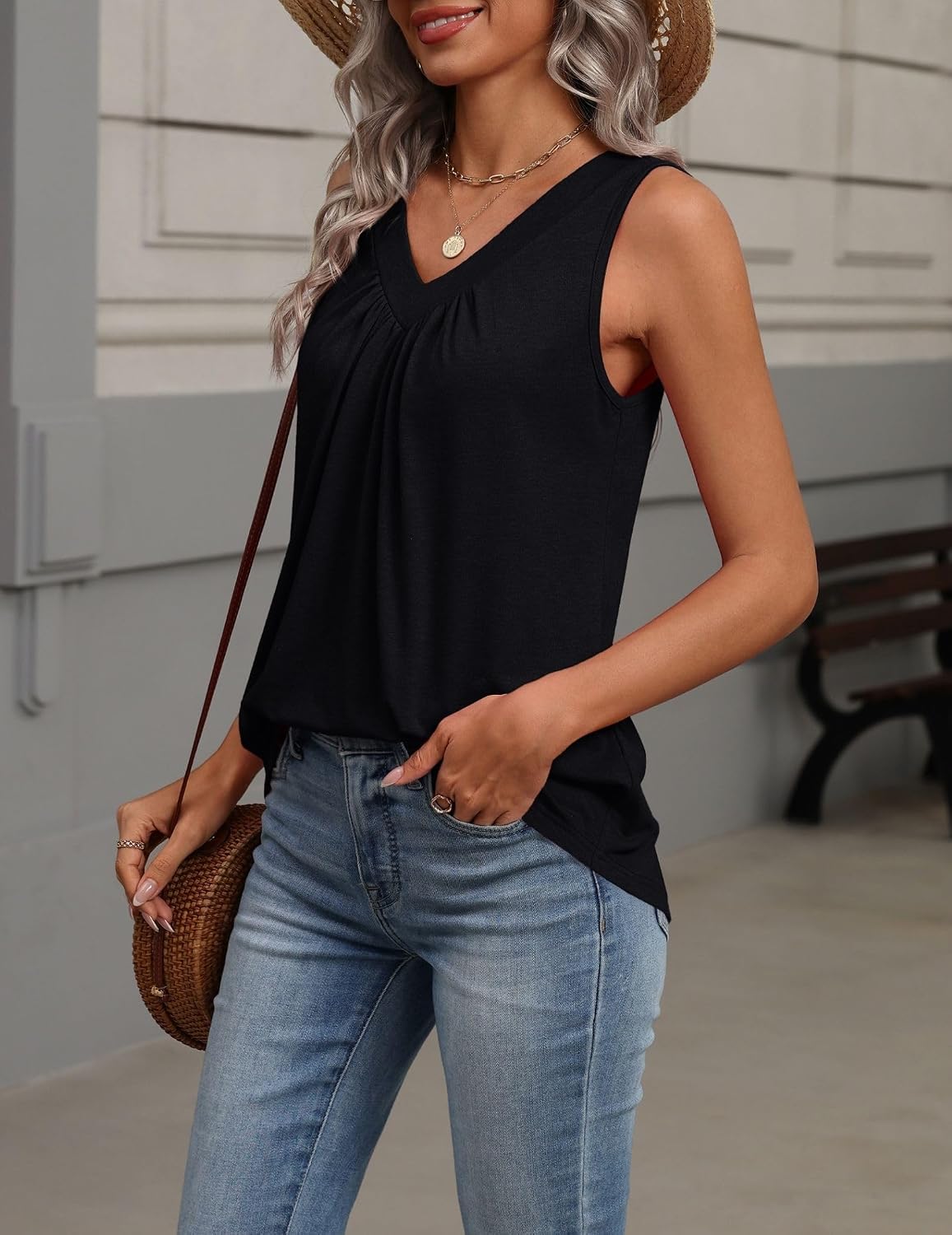 Thumbnail 2 de Zeagoo Women's Tank Tops Summer Sleeveless Loose Fit