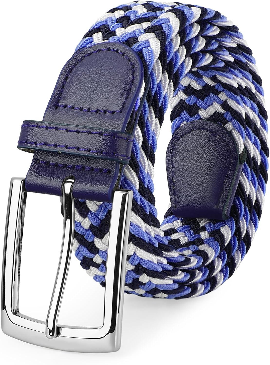 Detalle de SUOSDEY Men's Woven Belt