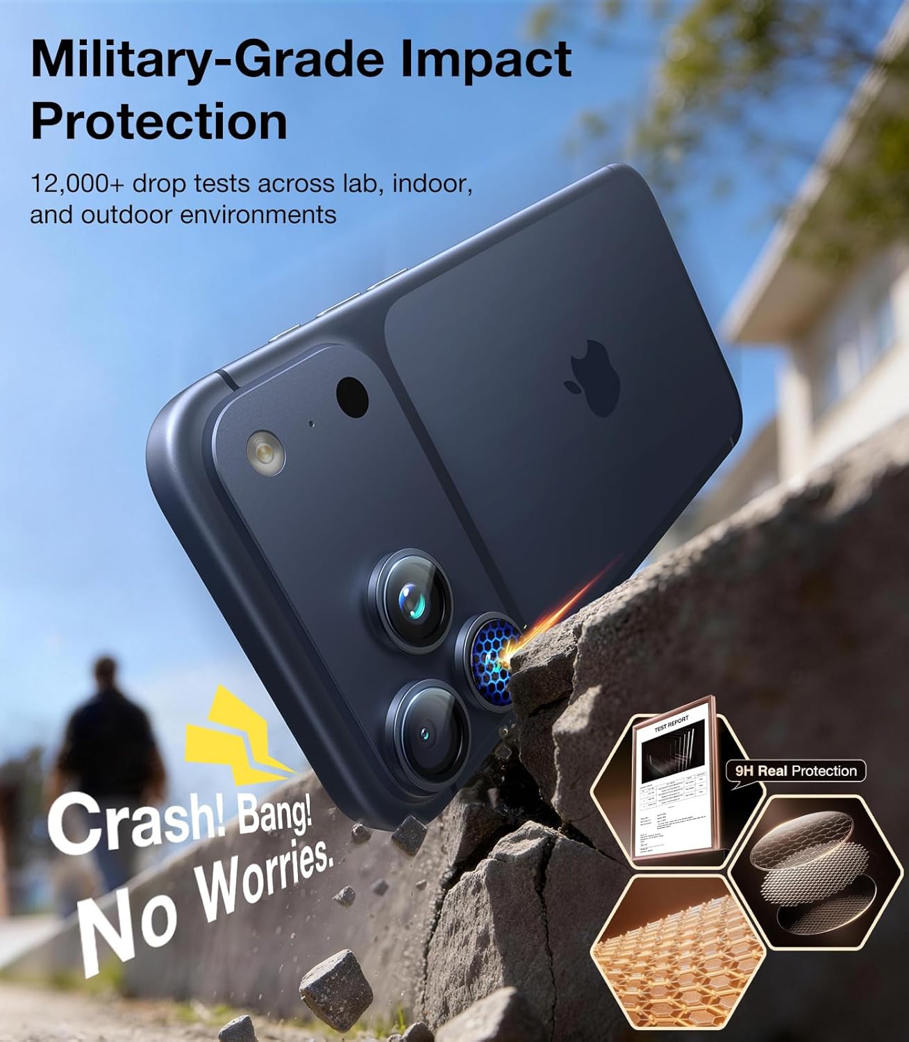 Thumbnail 1 de UltraGlass UNBREAK TOP 9H+ Camera Protector