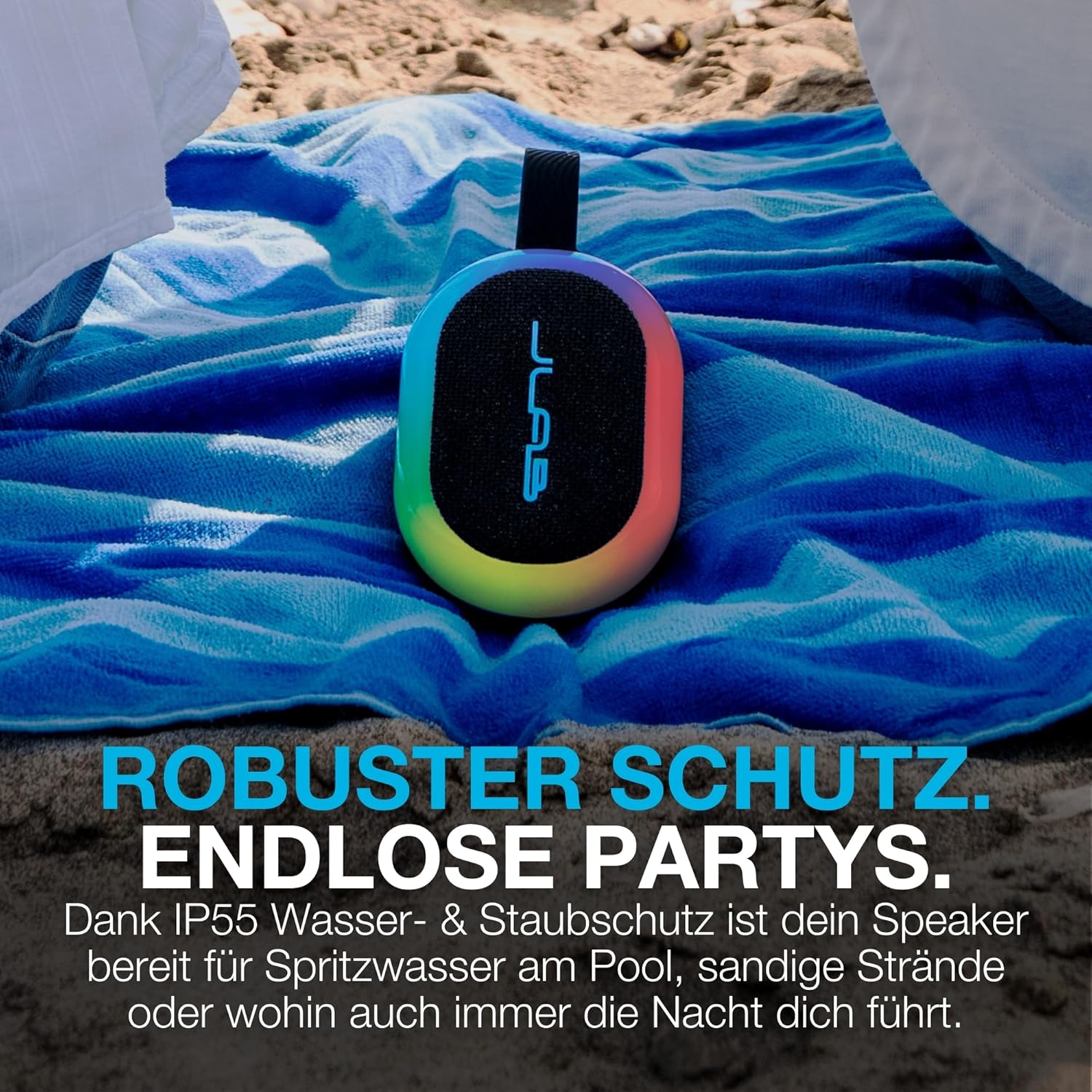 Thumbnail 5 de JLab Pop Party Bluetooth-Lautsprecher 5W